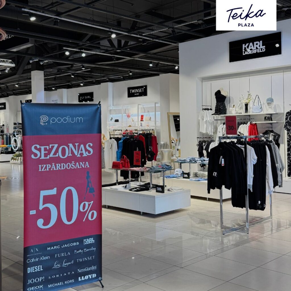 Podium sezonas izpārdošana