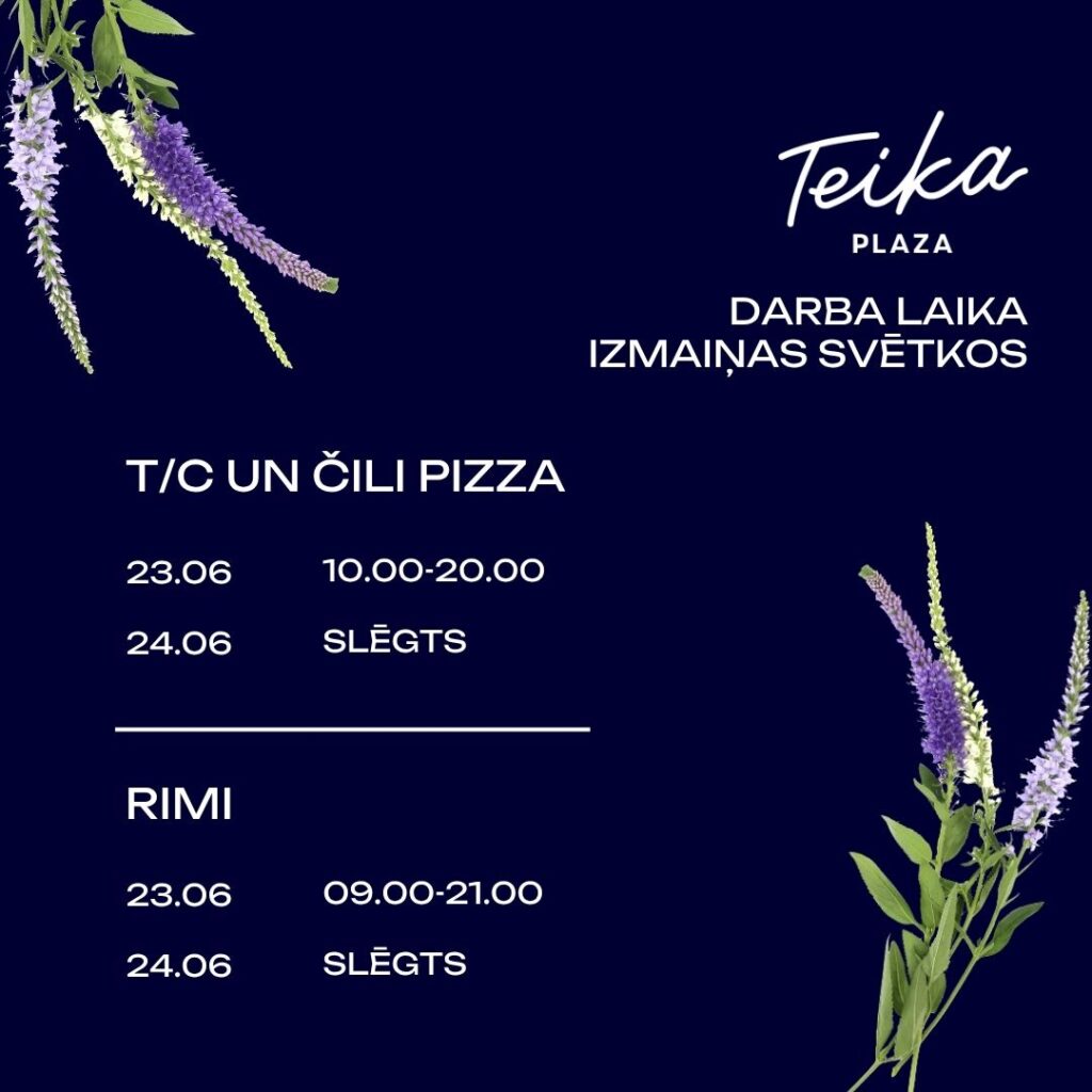 Darba laika izmaiņas svētkos