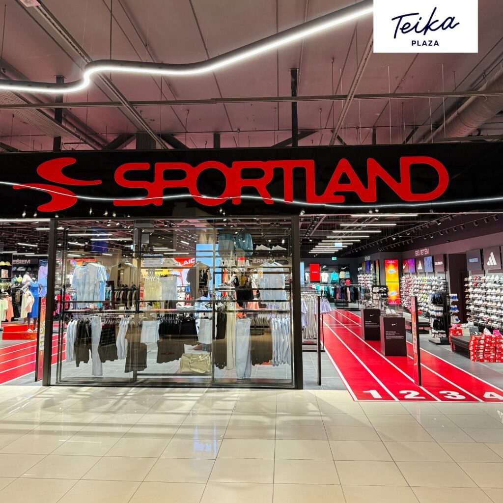 Jaunums! Veikals Sportland