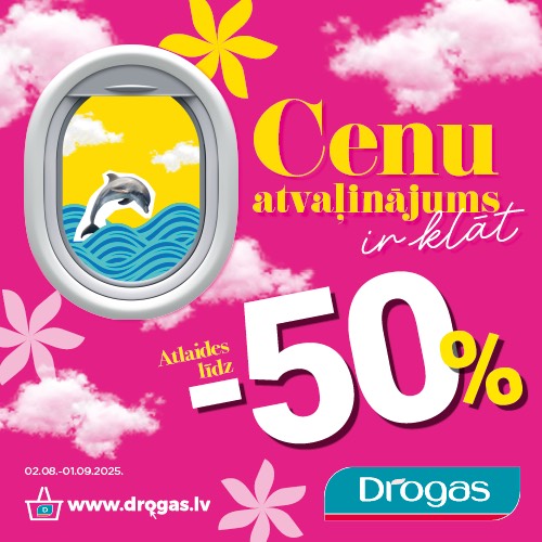 Cenu atvaļinājums veikalā 