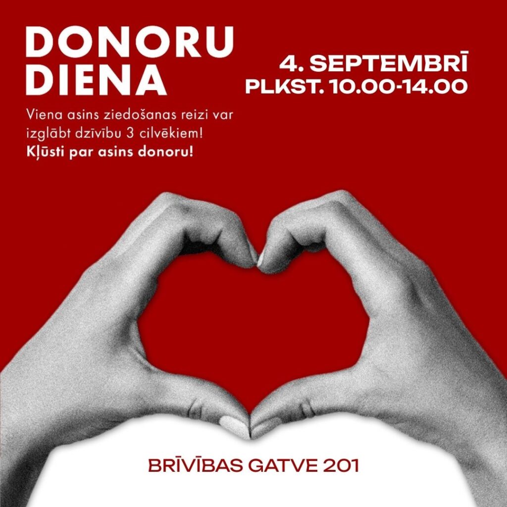 Donoru diena Teika Plazā