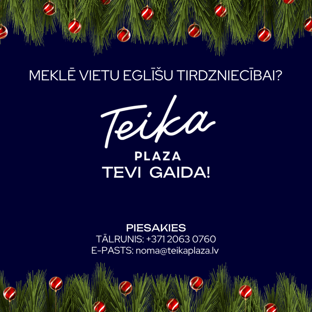 Lieliska iespēja eglīšu tirgotājam