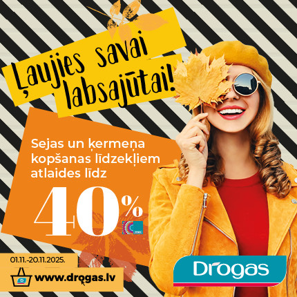 Atlaides veikalā Drogas