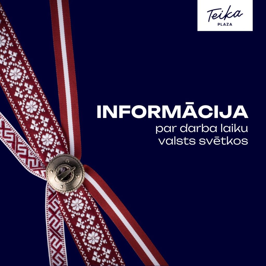 Darba laika izmaiņas valsts svētku laikā