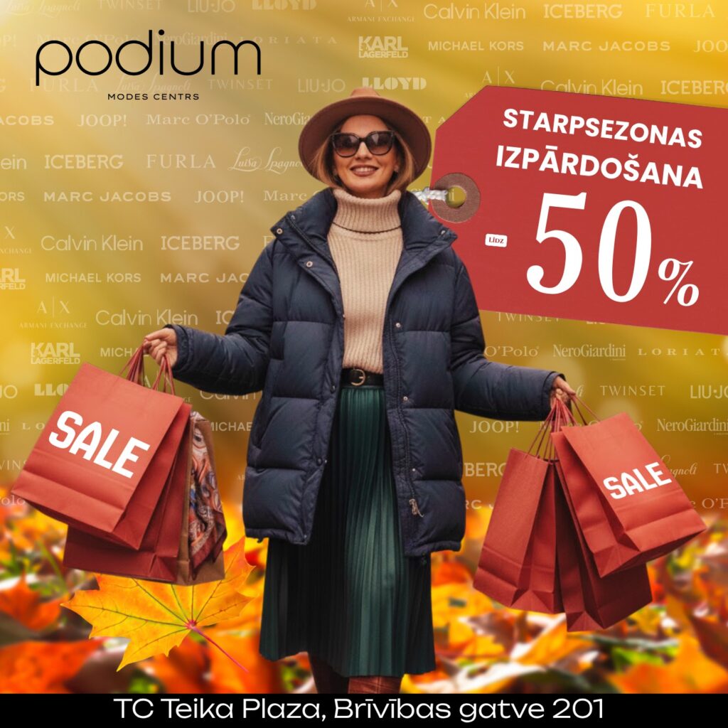 Podium starpsezonas izpārdošana